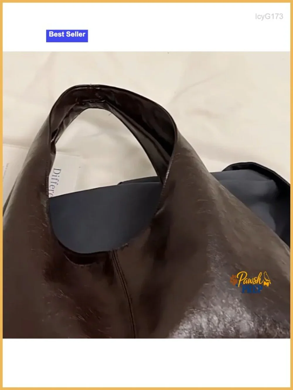 Large Slouchy Hobo Tote Bag for Women Faux Leather Handbag Shoulder Bag